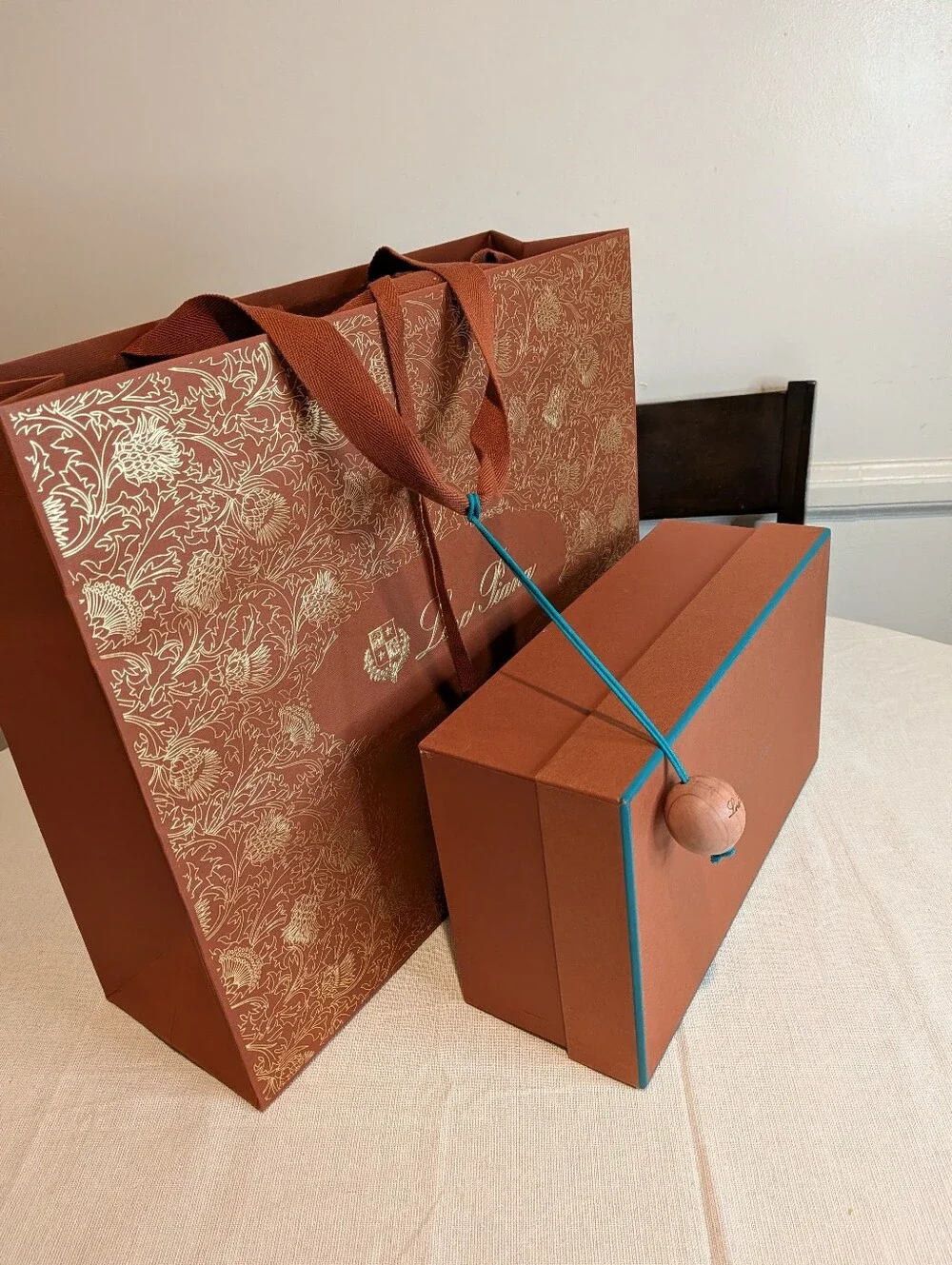 Loro Piana Shoes Box And Shopping bag